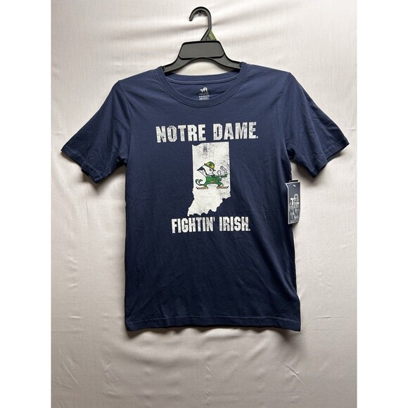 Notre Dame University Fightin Irish Youth T Shirt XL 14/16 - Picture 1 of 7